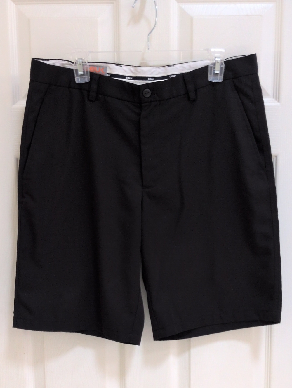 CBuk Cutter & Buck Men's Black Golf Shorts Size 34 NWOT